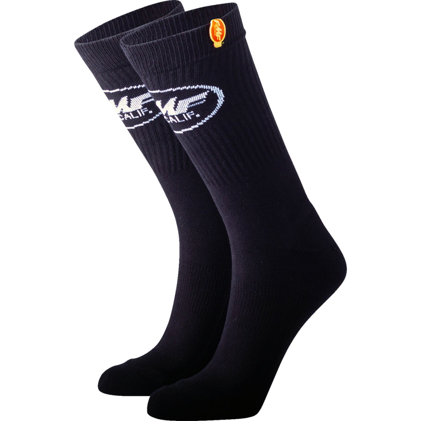 FMF Staple Socks - 2 Pack - Black - One Size SP22194900