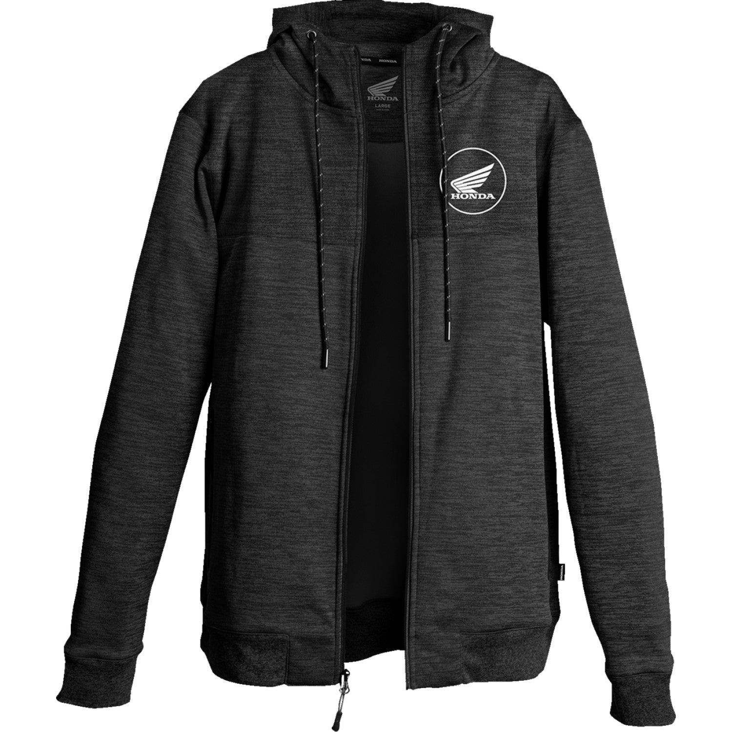 Honda Apparel Honda Zip hoodie - Black - Medium 3050-6539 | Sweats Mens