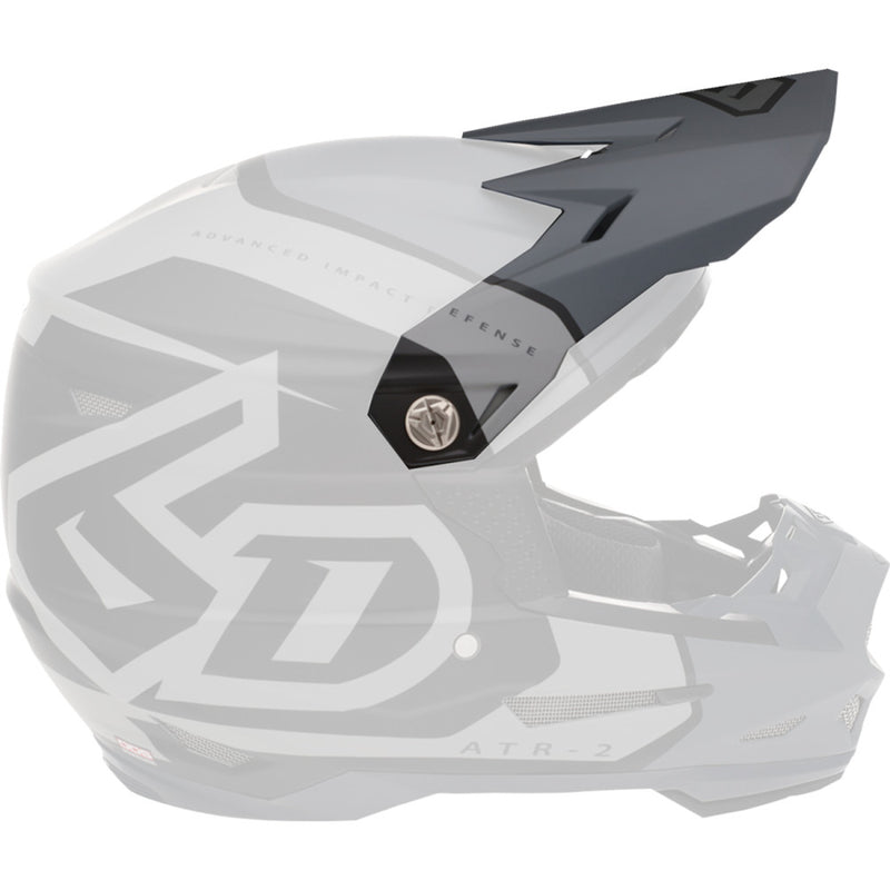 6D HELMETS ATR-2 Visor - Torque - Charcoal 72-6112