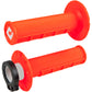 ODI MX V2 MX Lock On Half Waffle Grips Flo Orange by ODI