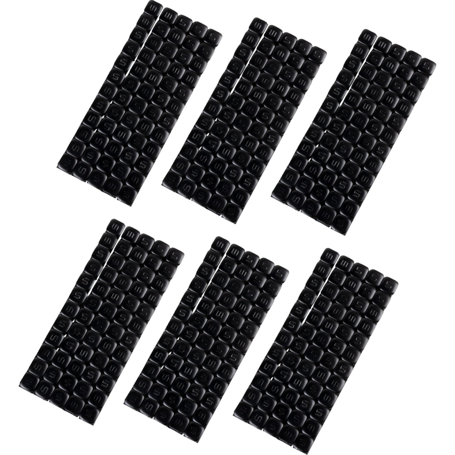 K&L Supply Wheel Weights - Square - Adhesive Stick-On - Black - 360 Pack 32-3493 | Tire Mounting & Balancing Products