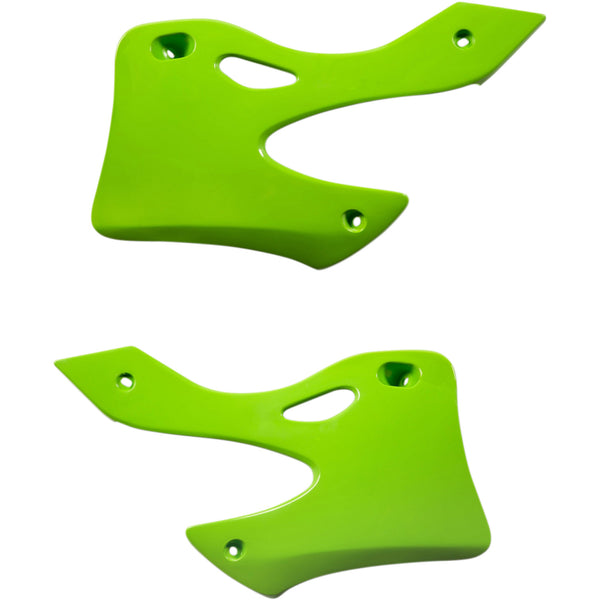 Acerbis Radiator Shrouds - Green 2071340006