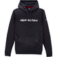 ALPINESTARS Linear Hoodie - Black/White - Medium 12135167010M