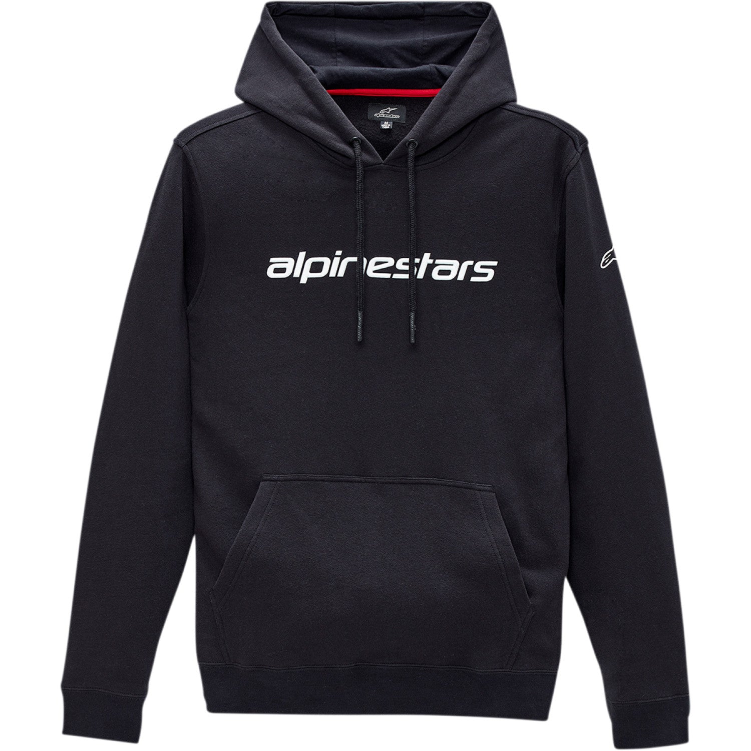 ALPINESTARS Linear Hoodie - Black/White - Medium 12135167010M