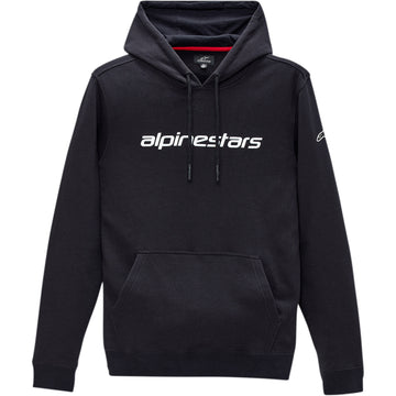 ALPINESTARS Linear Hoodie - Black/White - Medium 12135167010M