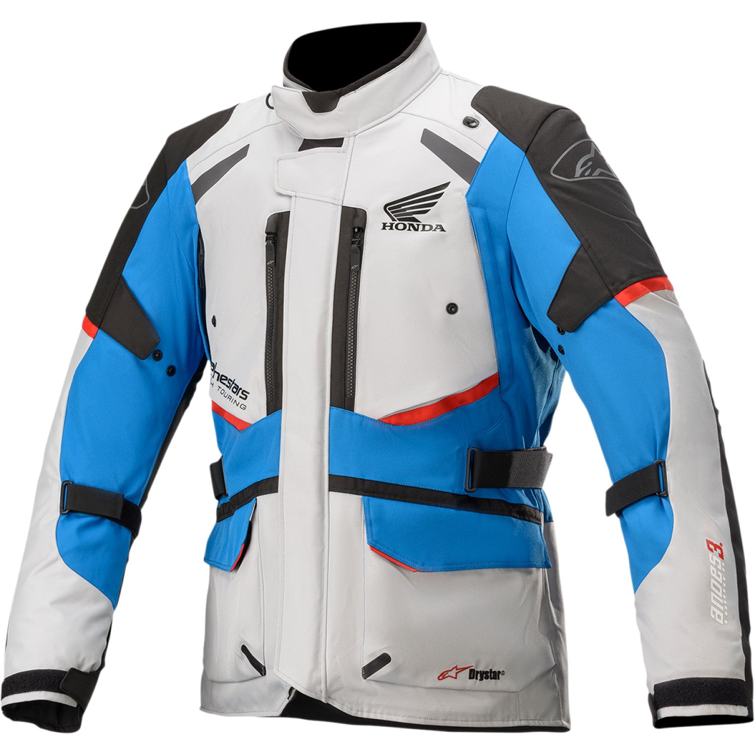 ALPINESTARS Honda Andes v3 Drystar? Jacket - Gray/Blue/Red - XL 3207421-9173-XL