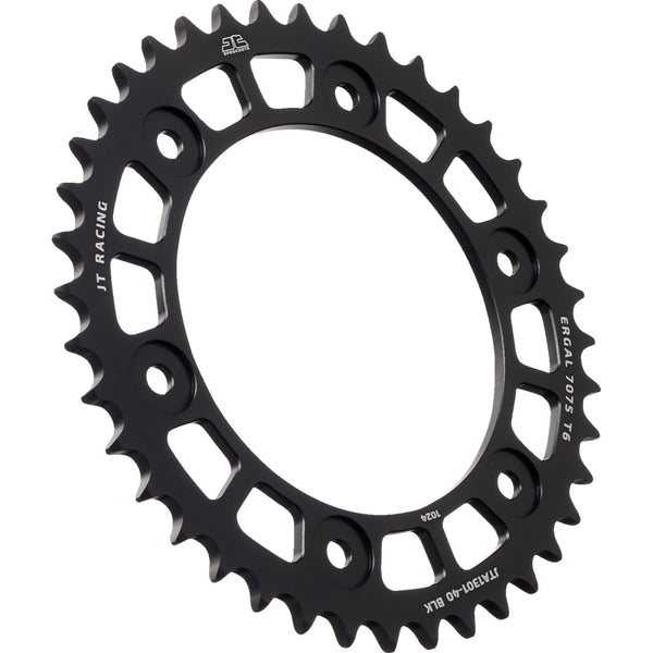JT Sprockets Rear Sprocket - Aluminum - 40 Tooth - Black - CRF 300 JTA1301.40BLK