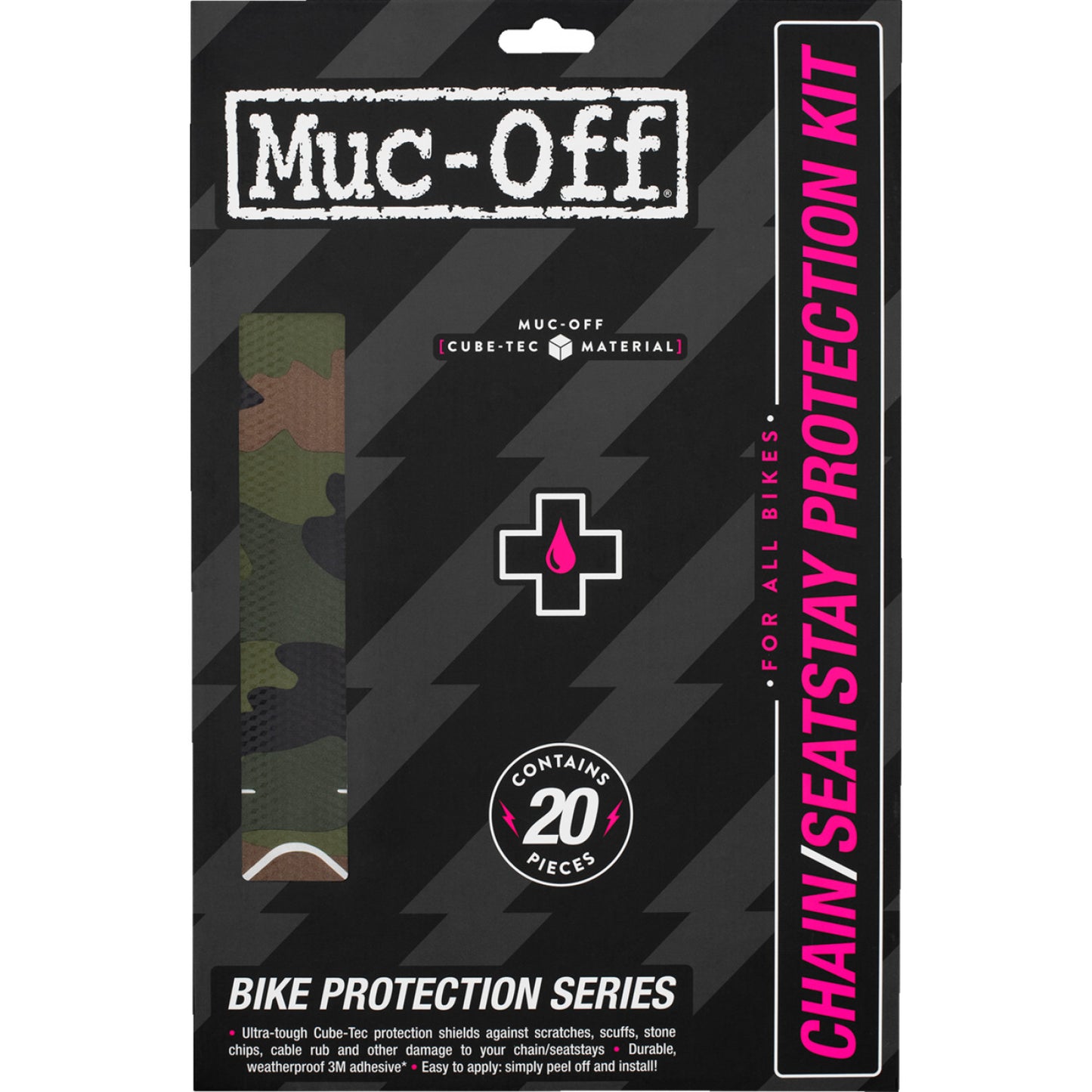 MUC-OFF USA Chainstay Protection Kit - Camo 20320