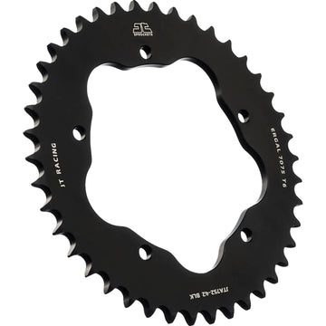 JT SPROCKETS Rear Sprocket - Aluminum - 40 Tooth - Black - Ducati JTA752.40BLK by JT Rear Sprockets   Aluminum/Alloy