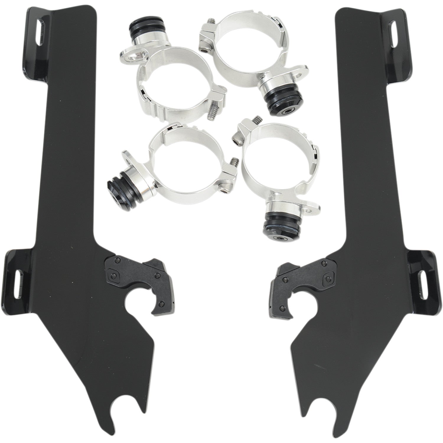 Memphis Shades Batwing Trigger Lock Mounting Kit - Raider - Black MEK1954