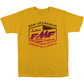 FMF Industry T-Shirt - Gold - Small FA22118911GLDS