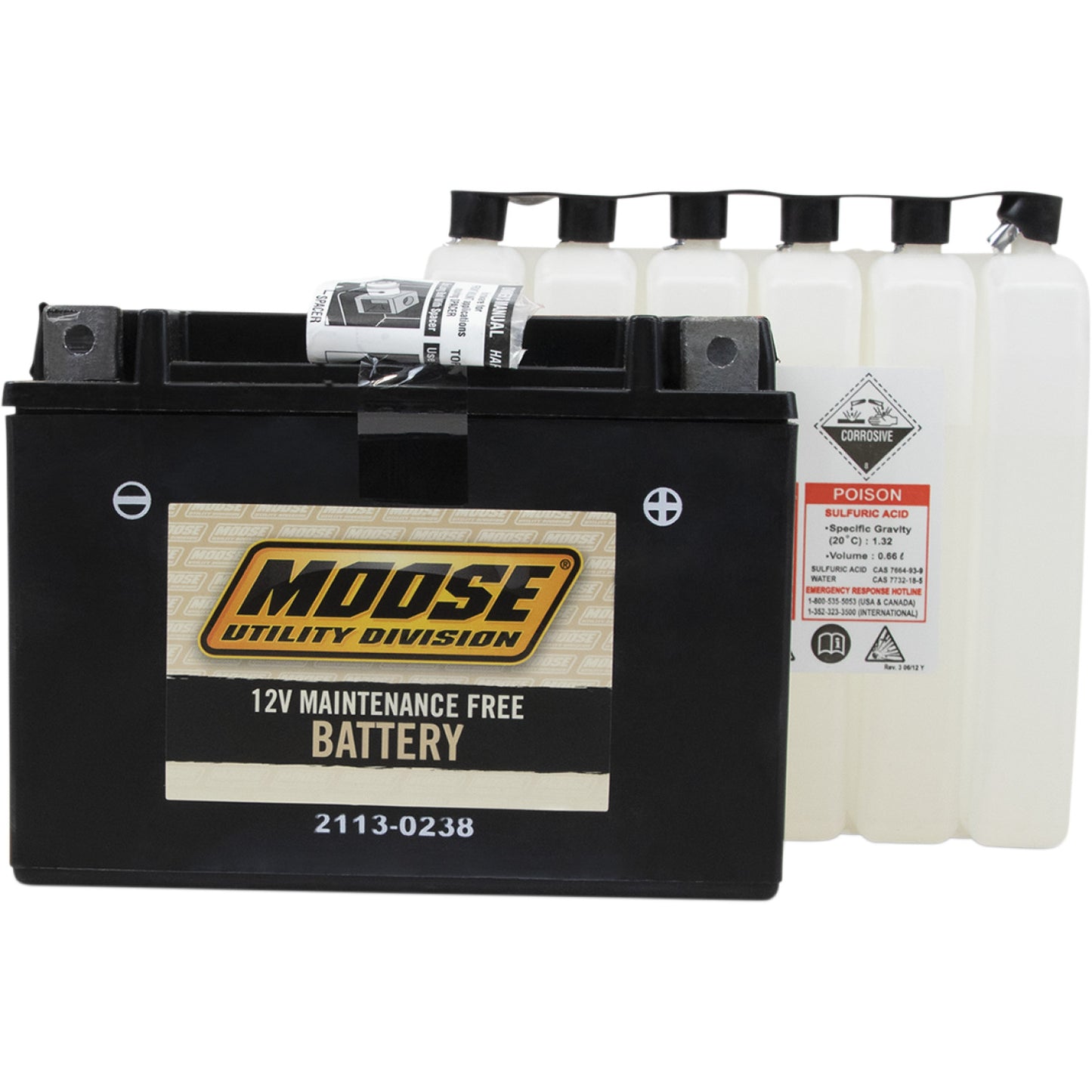 Moose Utility AGM Battery - YTX15L-BS MTX15L-BS | Battery Group