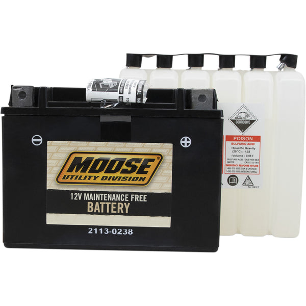 Moose Utility AGM Battery - YTX15L-BS MTX15L-BS