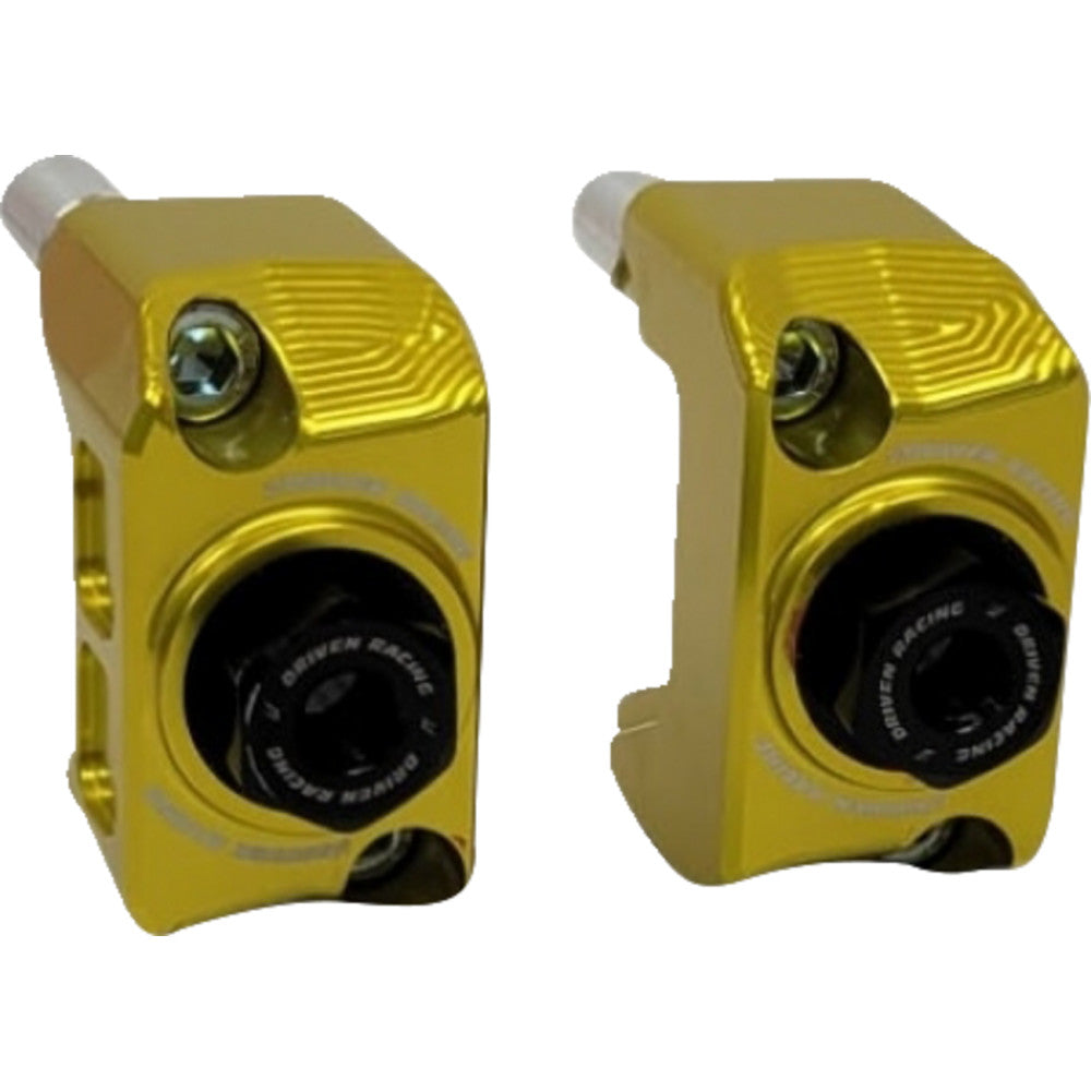 DRIVEN RACING Captive Axle Block - Gold - ZX4 DRCAX-205GD