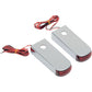 ALLOY ART Strut Light - LED - Red/Red - Chrome SSL-3