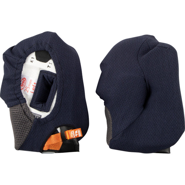 Arai Helmets Corsair-X/Quantum-X/Signet-X Cheek Pads - 25 mm 05-5700