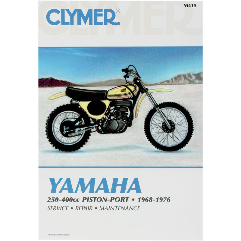 CLYMER Manual - Yamaha - 250-400 Piston-Port CM415