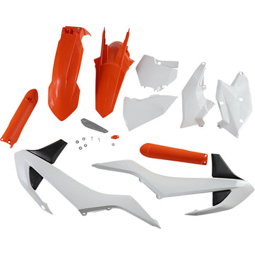 ACERBIS Full Replacement Body Kit - OE '17 Orange/White/Black 2421064618