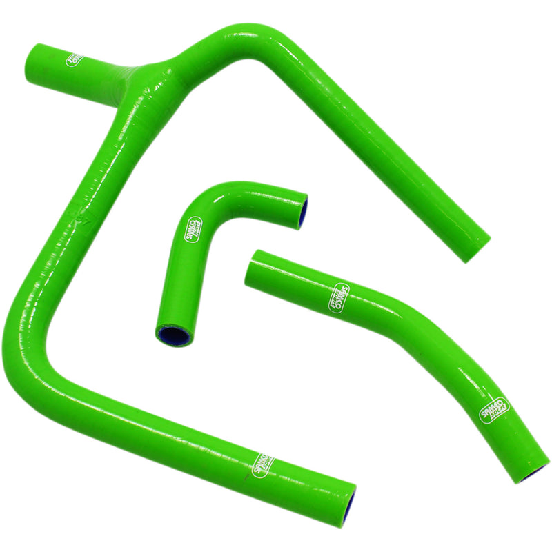 Moose Racing Race Fit Radiator Hose Kit - Green - Kawasaki KAW96-GN