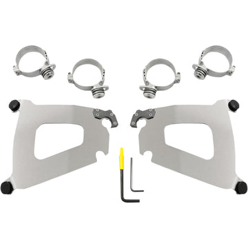 Memphis Shades Bullet Mounting Kit - VTX18 - Polished MEK2011