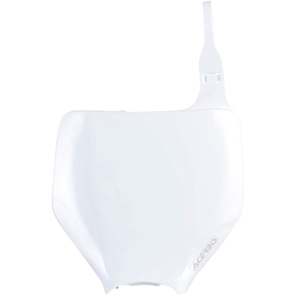 Acerbis Front Number Plate - White 2042310002