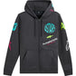 Alpinestars Variegate Zip Hoodie - Gunmetal - 2XL 1215-53200-190-2X