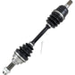 MOOSE OFFROAD Axle Kit - Complete - Standard - Front Right - Kawasaki/Suzuki LM6-KW-8-205