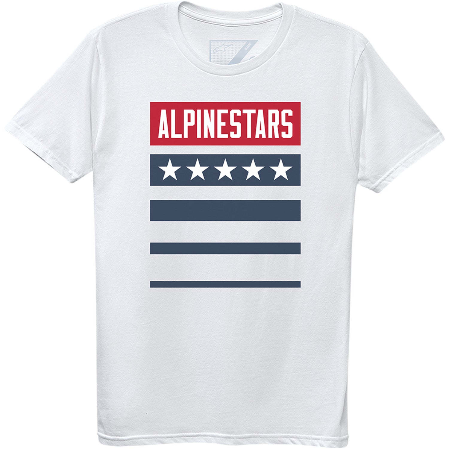 ALPINESTARS National T-Shirt - White - Large 12307210420L