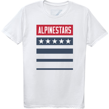 ALPINESTARS National T-Shirt - White - Large 12307210420L