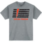 ICON Invasion Stripe* T-Shirt - Gray - Small 3030-23478