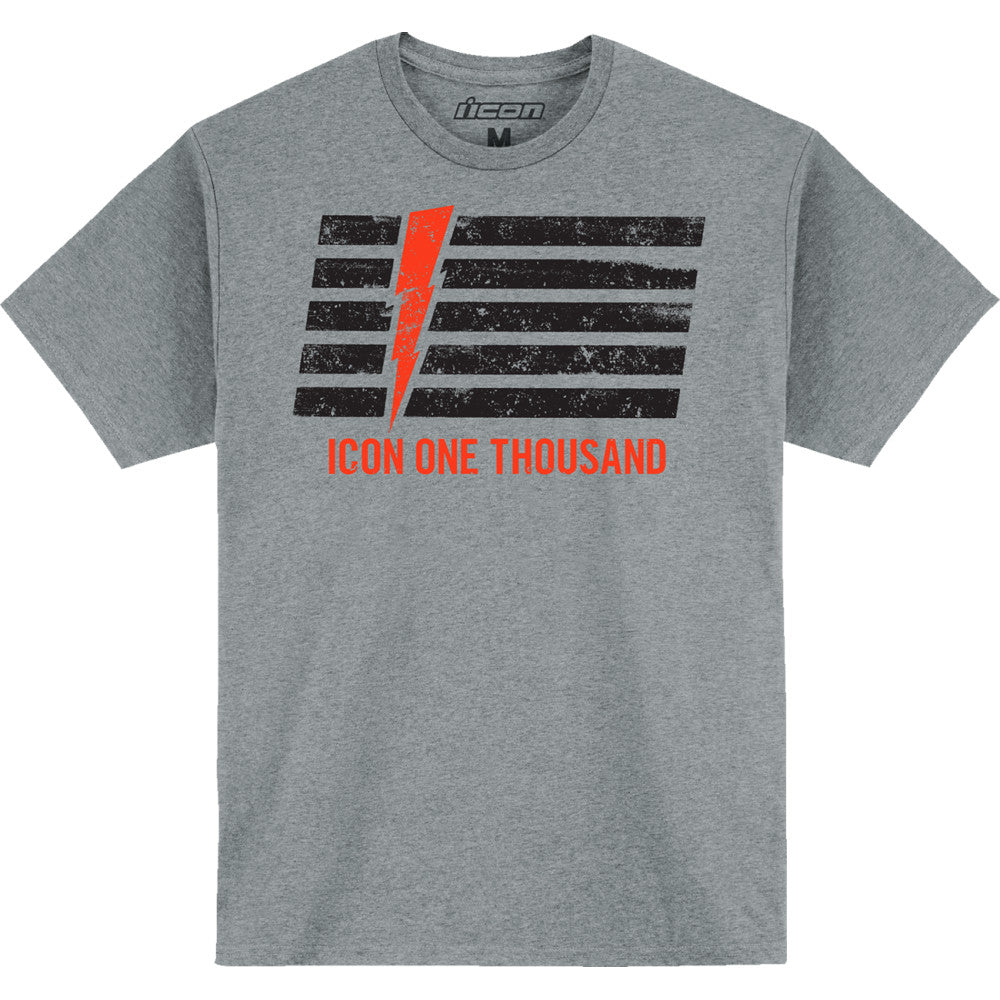 ICON Invasion Stripe* T-Shirt - Gray - Small 3030-23478