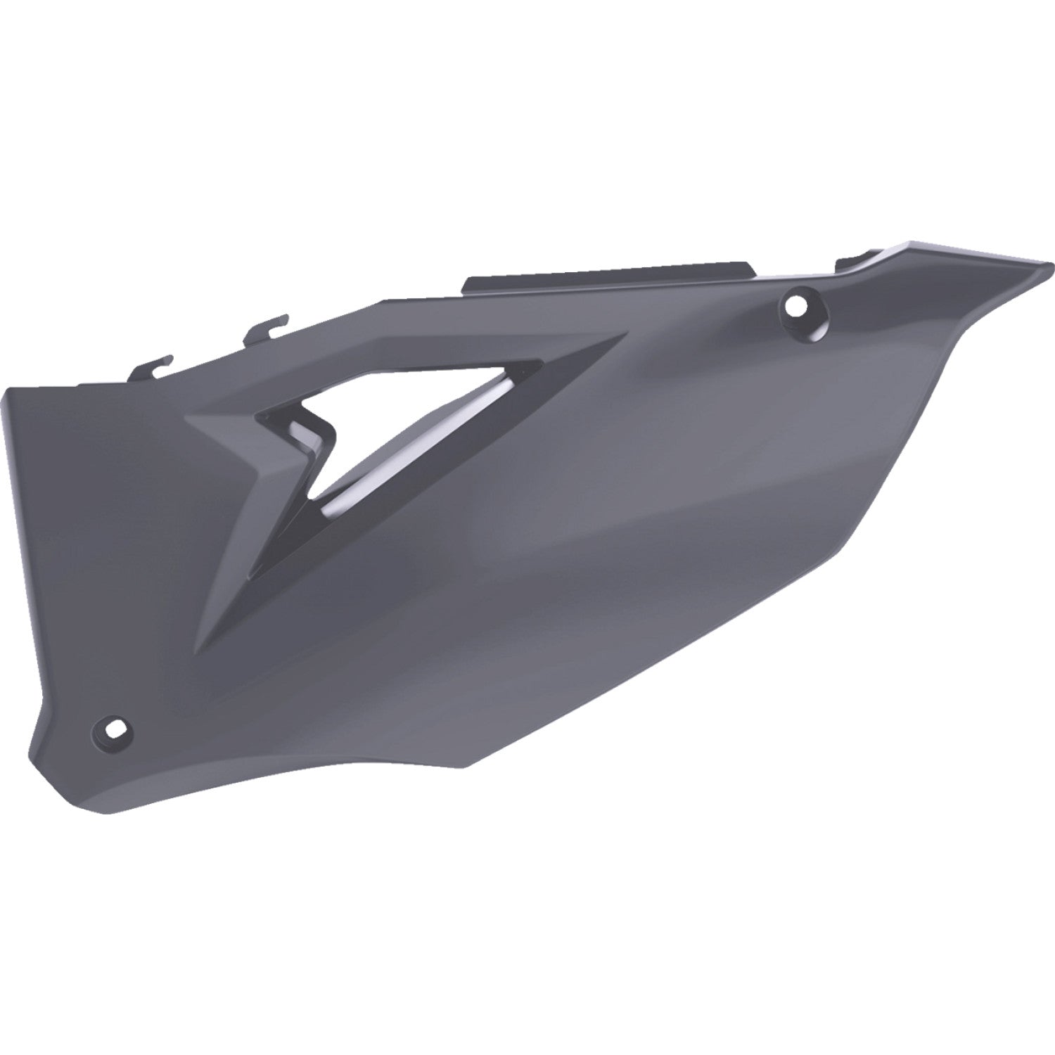 POLISPORT Side Panels - Gray - KXF 450 8423500004 by Polisport
