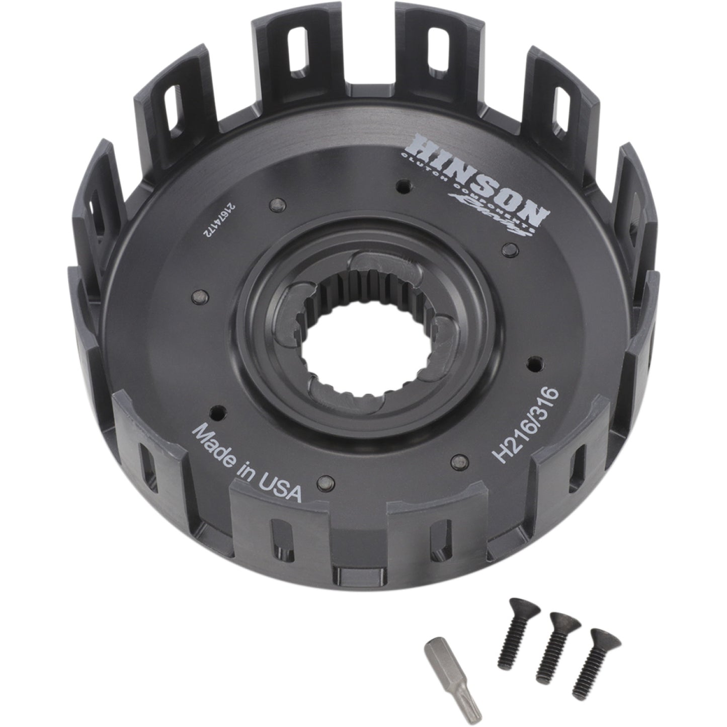 HINSON RACING Clutch Basket H216 by Hinson Racing Clutch Com PO Nent Parts
