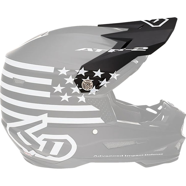 6D Helmets ATR-2 Visor - Tactical - Black 72-6107