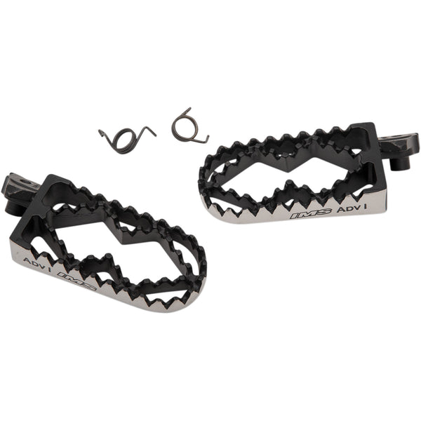 IMS PRODUCTS INC. Adventure I Footpegs - Black 252602-1