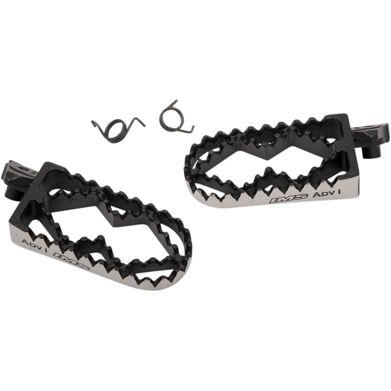 IMS PRODUCTS INC. Adventure I Footpegs - Black 252602-1