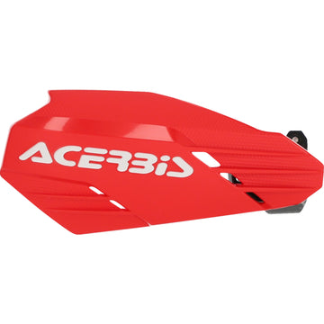 ACERBIS Handguards - Linear - Red/White 2981351005