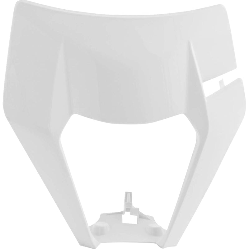 POLISPORT Headlight Mask - White 8668600001 by Polisport