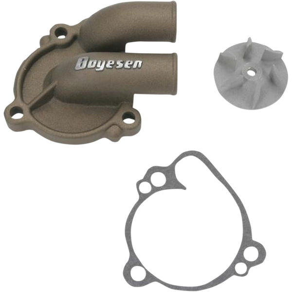 Boyesen Impeller/Waterpump Cover - Magnesium - Kawasaki/Suzuki WPK-10M