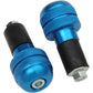 K&S Technologies Bar End - Anti-Vibrating - Blue 15-6001 | Handlebar Dampers & Parts | K&S Technologies