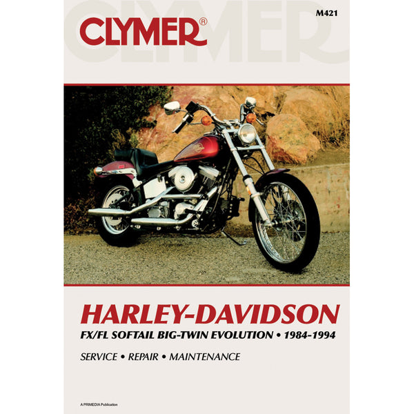 Clymer Manual - Harley-Davidson - FX / FL Softail EVO CM4213