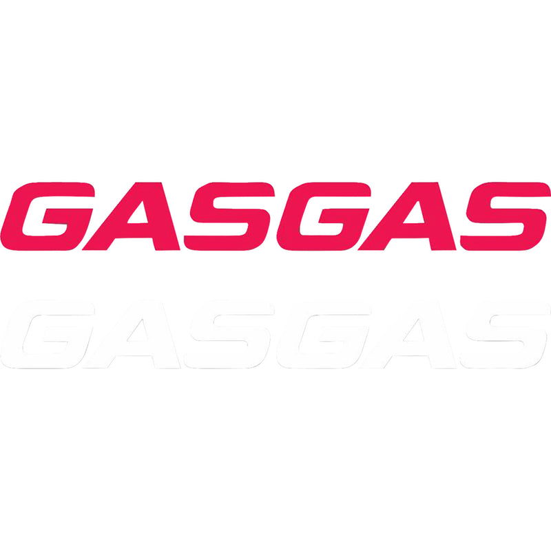 FACTORY EFFEX Die-Cut Decal - 5' - Gas Gas Red 28-94710
