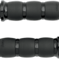 Avon Grips 3-Ring Velvet Air Grips - Black AIR-96