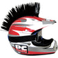 PC RACING Helmet Mohawk - Black PCHMBLACK