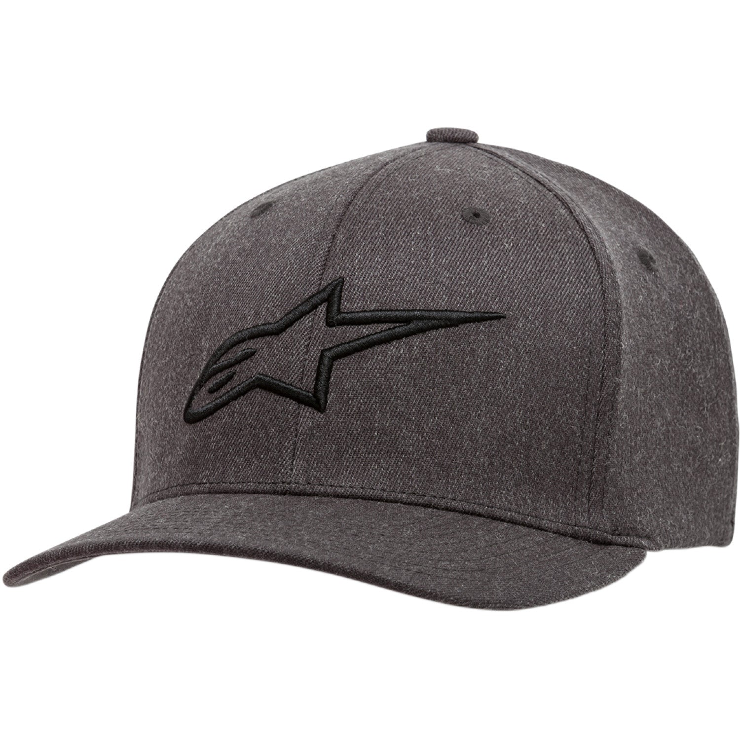 ALPINESTARS Ageless Curve Hat - Heather Charcoal/ Black - Small/Medium 1017810101910SM