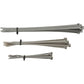 Moose Racing Cable Ties - Grey - 30-Pack 303-4688