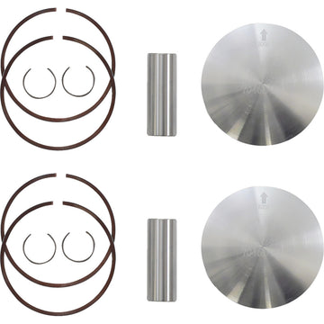 WOSSNER Piston Kit - 76.37 mm - Ski Doo | Lynx K7046D050-2