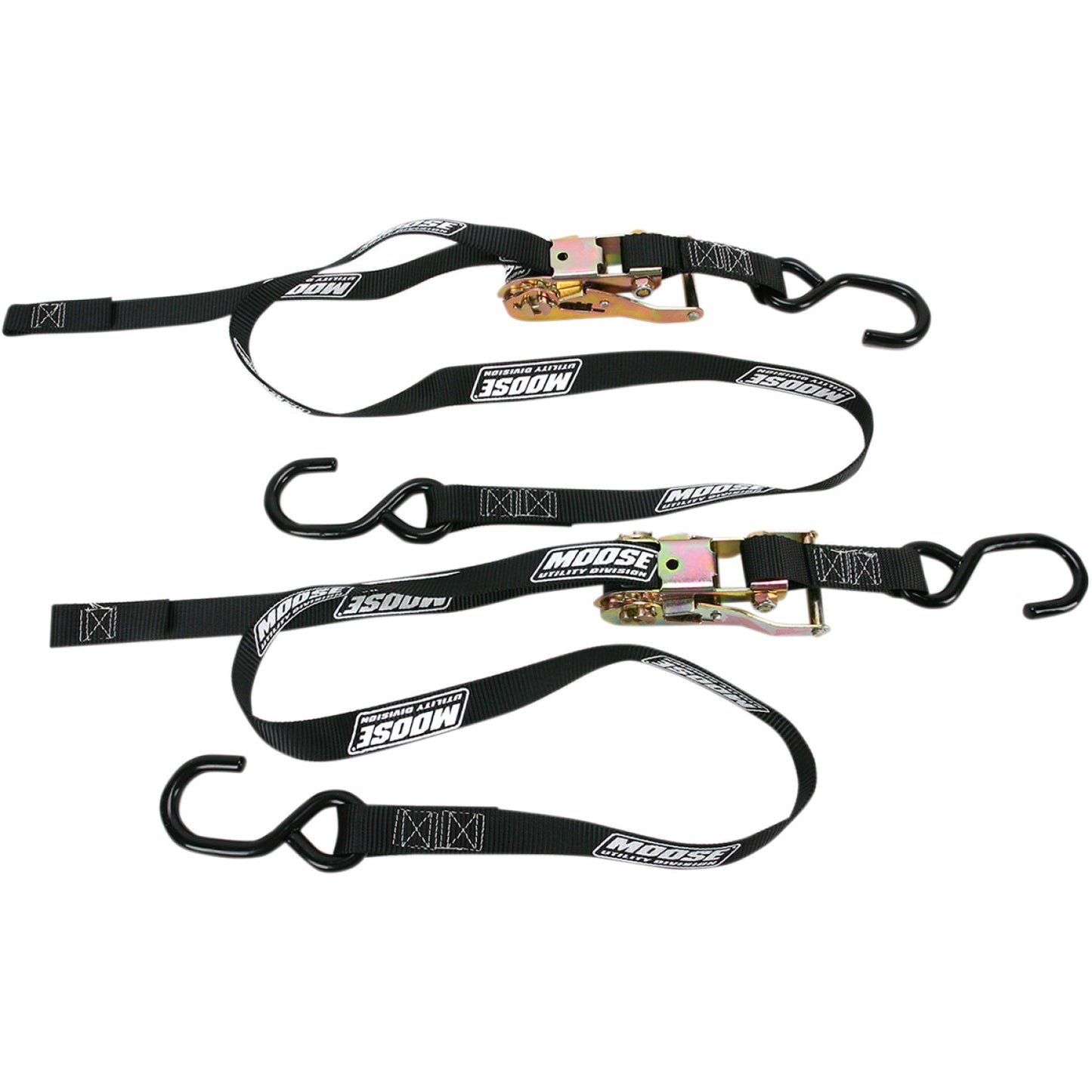 Moose Utility Ratchet Tie-Down - 1" - Black 3920-0297 | Tie Downs