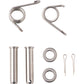 Moose Offroad Footpeg Pin and Spring - Yamaha P17-4604 | Footpegs & Parts