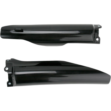 ACERBIS Fork Covers - Lower - Black 2115000001